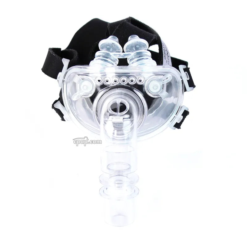 Hybrid Full Face ABSL Mask with Nasal Pillows and Headgear